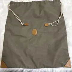 【C.P COMPANY】イタリアンレザー巾着バッグ ナップサック ヴィンテージ