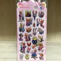 ☆ズートピア 立体シール