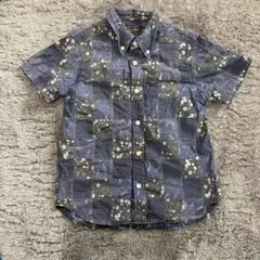 EAST BOY 半袖シャツ 120 ネイビー系