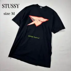美品 Stussy ステューシー 半袖Tシャツ ブラック M メキシコ製