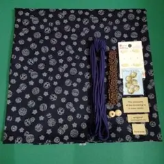 cosmo TEXTILE　桜とまりの生地　＆　ネイビーの紐