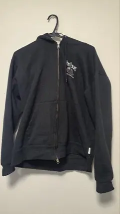 BEN DAVIS ブラック ジップアップパーカー M