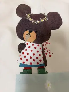 くまのがっこうエプロン