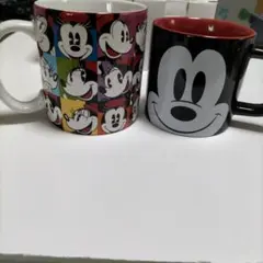 ミッキー・ミニー マグカップ 2個セット