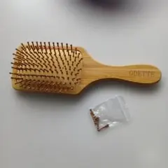 ヘアブラシ 竹製櫛 ヘアケアブラシくし ヘアケア 頭皮マッサージ 静電気防止