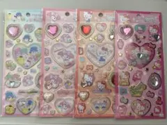 キラキラジュエルシール　サンリオ　4枚セット