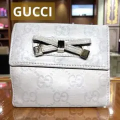 専用 GUCCI シマ レザー インターロッキング 折り財布 7980 - メルカリ