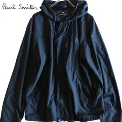 【PAUL SMITH】ナイロンジャケット　マウンテンパーカ　紺　M★