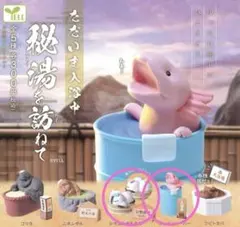 ただいま入浴中　秘湯を訪ねて　2体セット