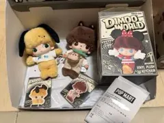 DIMOO WORLD × DISNEY シリーズ ぬいぐるみキーチェーン