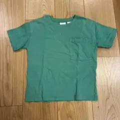 zara ポケットTシャツ　グリーン　100cm 3-4years