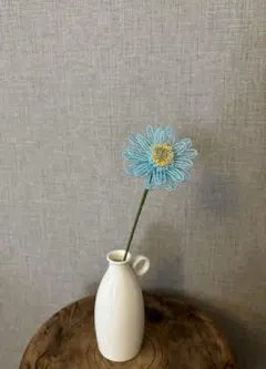 ビーズフラワー ガーベラ 一輪挿し ブーケ