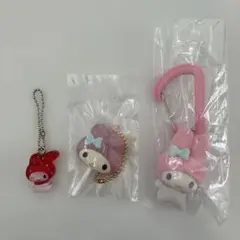 マイメロディガチャセット カラビナ ドロップ キャンディ