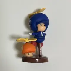チョコエッグ　キノピオ　スーパーマリオ　青　ブルー　オレンジ　Wii