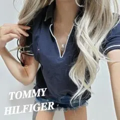 TOMMY HILFIGER ポロシャツ お気に入りで何度か着用してます