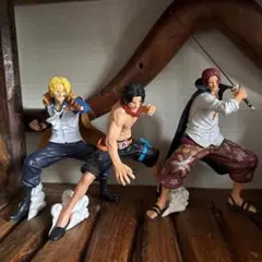 ワンピース フィギュア ルフィ サボ エース （シャンクス、サンジ