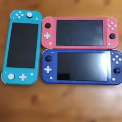 【ジャンク】Nintendo Switch Lite 本体 3台セット