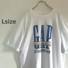 【匿名配送】【即日発送】Tシャツ メンズ GAP 白 ゆったり 綿 ロゴプリント