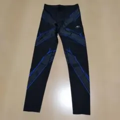 TIGORA タイツ Mサイズ ブラック/ブルー