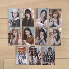 NiziU オンラインくじ ステッカー 11枚セット