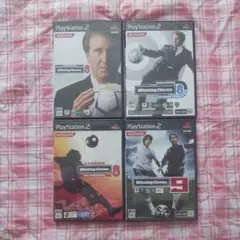 Winning Eleven ウイニングイレブン 8 9 PS2 4本セット