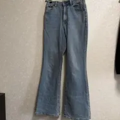 CFLINE ダメージフレアデニムパンツ ブーツカット 26 韓国 Y2K - メルカリ