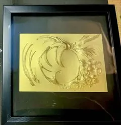 黄金　龍　龍鱗　金運　開運　風水　絵画　廣石作品　ドラゴンアート