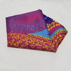 LUSH風呂敷/スカーフ ペイズリー 100×100のサムネイル