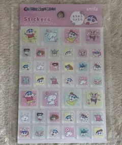 クレヨンしんちゃん タイルシール カラフルポップ