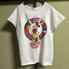 80s USA製ディズニー　ミッキー EPCOT CENTER スウェットシャツ