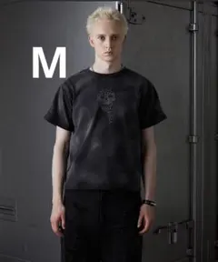 ⭐️大セール⭐️【GRANCY】スカルラインストーンデザインtシャツ