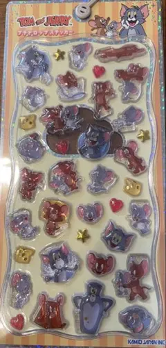 【正規品】トムとジェリー プチドロップステッカー トムジェリ　プチドロ