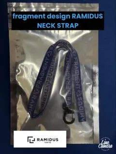 ★RAMIDUSNECK STRAP by fragmentdesign/ 青のサムネイル