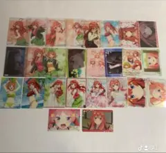 五等分の花嫁五月&四葉カードセット