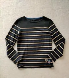 SHIPS JET BLUE シップス ボーダーロングTシャツ Sのサムネイル