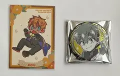 地縛少年花子くん 10周年 ミュージアム ジュエリー缶バッジ 特典カード
