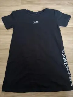 【週末大量出品!!】X-girlstages 黒半袖ワンピース