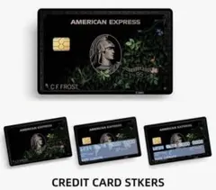 アメリカン・エキスプレス・センチュリオン ステッカー×4枚
