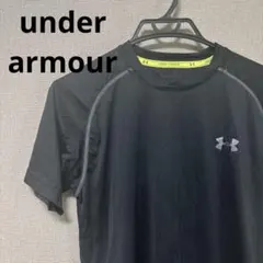 UNDER ARMOUR ブラック 半袖 アンダーシャツ