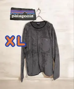 吉祥寺patagonia購入/美品/フリース/グレー系/XL/ロスガトスクルー