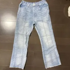 ライトブルーデニムパンツ サイズ130