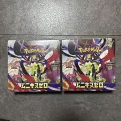 【本日発送‼️】ポケモンカードMEGA ムニキスゼロ シュリンク付2BOX