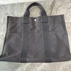 HERMES エールライン トートバッグ グレーのサムネイル
