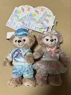 ディズニーシー ダッフィー 20周年 カラフルハピネス ワッペン 全20種