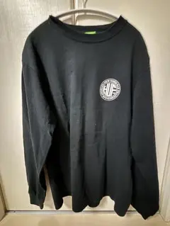 HUF ブラック ロゴ入り 長袖Tシャツ Mのサムネイル