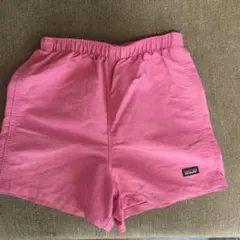 patagonia パタゴニア キッズ　バギーズショーツ　5T ピンク　水着