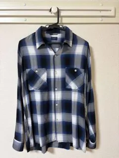 【即決・値段交渉可】BACK NUMBER チェック柄シャツ Lサイズ