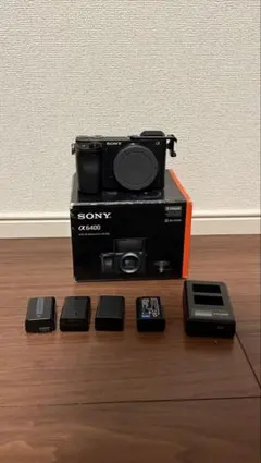 メルカリ最安値】おまけ付き SONY a6400 一眼レフ ミラーレスカメラ