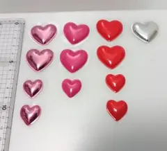 ハート　立体　シール