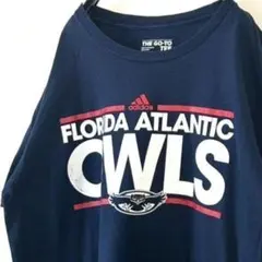アディダス フロリダ CWLS アトランティック Tシャツ L ネイビー古着